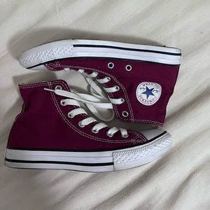Converse Kids All Star HI Youth Burgundy